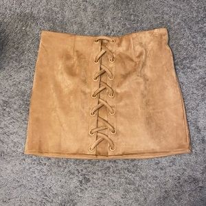 Rue 21 suede skirt